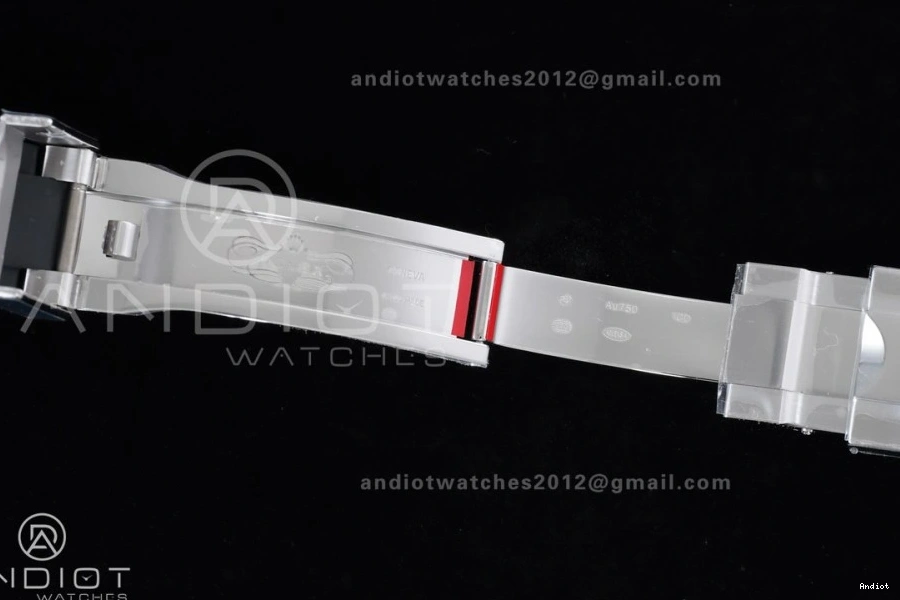 VSF Edition Daytona Black on V2 (Weighted) Strap VS4131 126519 Best Oysterflex Dial Gray 1:1 1118